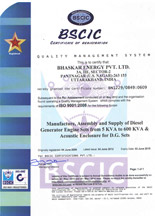 ISO Certificate BEPL 2016